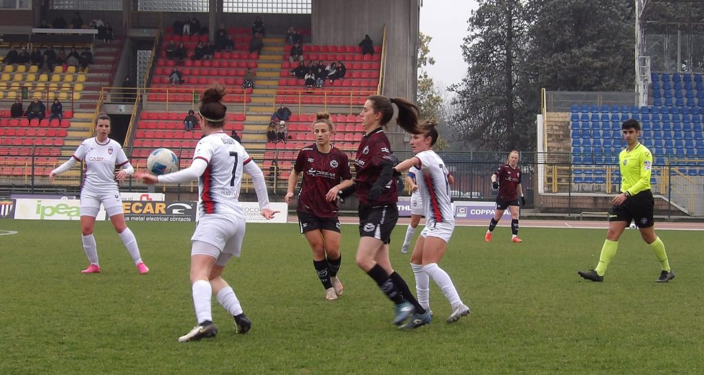 PAREGGIO AD OCCHIALI TRA REAL MEDA E CARONNESE WOMEN